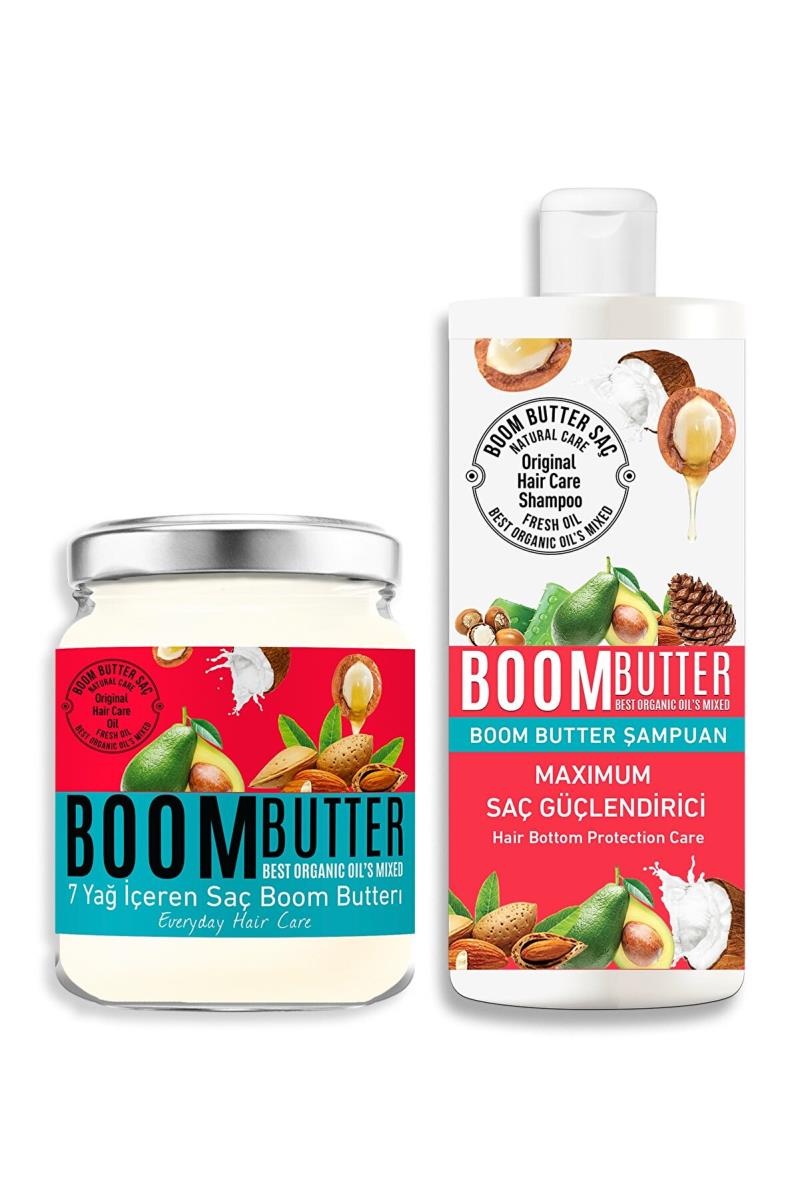 BOOM BUTTER Saç Bakım Yağ ve Şampuan Paketi Kullananlar