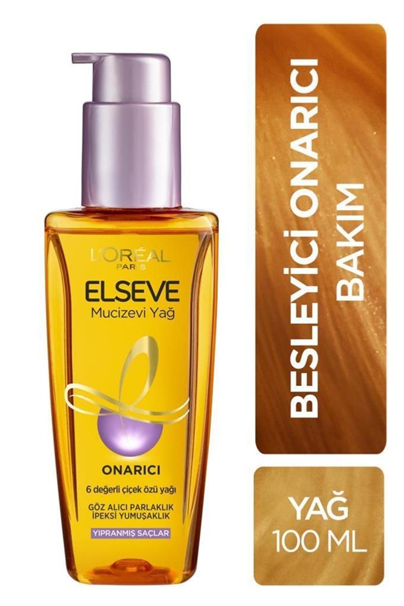 Elseve Yıpranmış Saçlar için Mucizevi Saç Bakım Yağı 100 ml Kullananlar