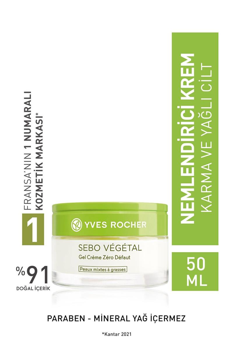 Yves Rocher Sebo Vegetal - Gözenek Sıkılaştırıcı ve Kusur Giderici Nemlendirici Jel Krem - 50 ml Kullananlar